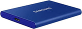 Samsung Portable T7 2TB External SSD USB 3.2 Gen 2 MU-PC2T0H/WW
