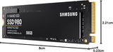 Samsung 980 500 GB PCIe 3.0 (up to 3500mbs) NVMe M.2 Internal Solid State Drive (SSD) (MZ-V8V500BW) (Like New)