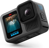 GoPro HERO13 Black - Waterproof Action Camera with 5.3K60 Video, 27MP Photo + Compatibility with HB-Series Lenses (Like New)