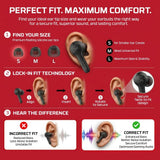 HyperX Cloud Earbuds II - Wired Gaming Earbuds 14mm Driver Built-in Microphone | 4 Ear Plug Sizes | 3.5mm Connector | Hard Case | PC, Console & Mobile Compatibility | Red