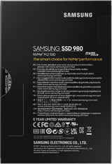 Samsung 980 500 GB PCIe 3.0 (up to 3500mbs) NVMe M.2 Internal Solid State Drive (SSD) (MZ-V8V500BW) (Like New)