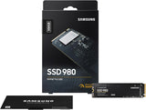 Samsung 980 500 GB PCIe 3.0 (up to 3500mbs) NVMe M.2 Internal Solid State Drive (SSD) (MZ-V8V500BW) (Like New)