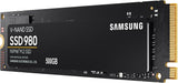 Samsung 980 500 GB PCIe 3.0 (up to 3500mbs) NVMe M.2 Internal Solid State Drive (SSD) (MZ-V8V500BW) (Like New)