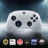 Razer Wolverine V3 Pro - Wireless Esports Controller for Xbox & PC (HyperSpeed Wireless, Mecha Tactile Action Buttons, Anti-drift Hall Effect analog thumbsticks, haptic vibrations) White (Like New)
