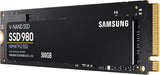 Samsung 980 500 GB PCIe 3.0 (up to 3500mbs) NVMe M.2 Internal Solid State Drive (SSD) (MZ-V8V500BW) (Like New)