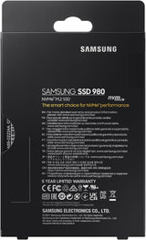 Samsung 980 500 GB PCIe 3.0 (up to 3500mbs) NVMe M.2 Internal Solid State Drive (SSD) (MZ-V8V500BW) (Like New)