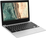 Samsung Chromebook Go 11.6" HD Laptop, Intel Celeron N4500, 4GB RAM, 64GB eMMC, Chrome OS, Silver (Like New)