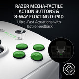 Razer Wolverine V3 Pro - Wireless Esports Controller for Xbox & PC (HyperSpeed Wireless, Mecha Tactile Action Buttons, Anti-drift Hall Effect analog thumbsticks, haptic vibrations) White (Like New)